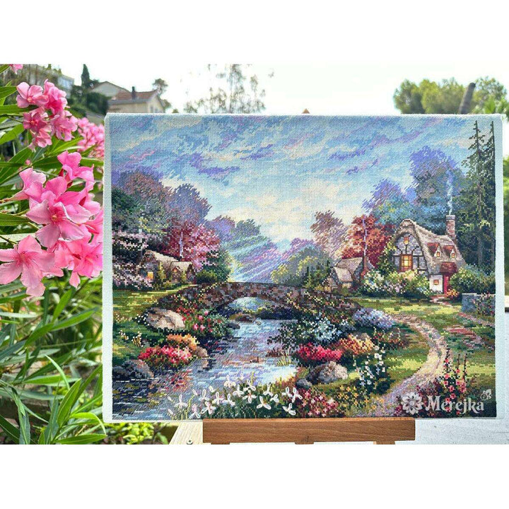Springtime Glory K-233 Counted Cross-Stitch Kit