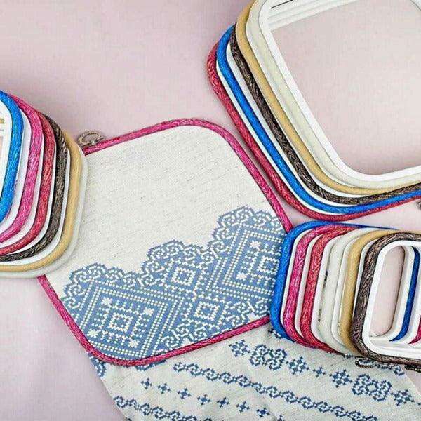 Square Flexi Hoop Nurge 230-11 Blue