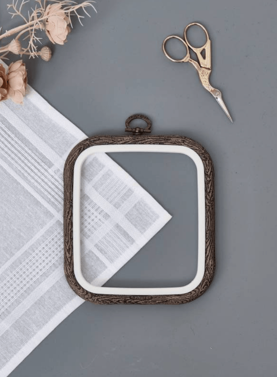 Square Flexi Hoop Nurge 230-11 Woodgrain