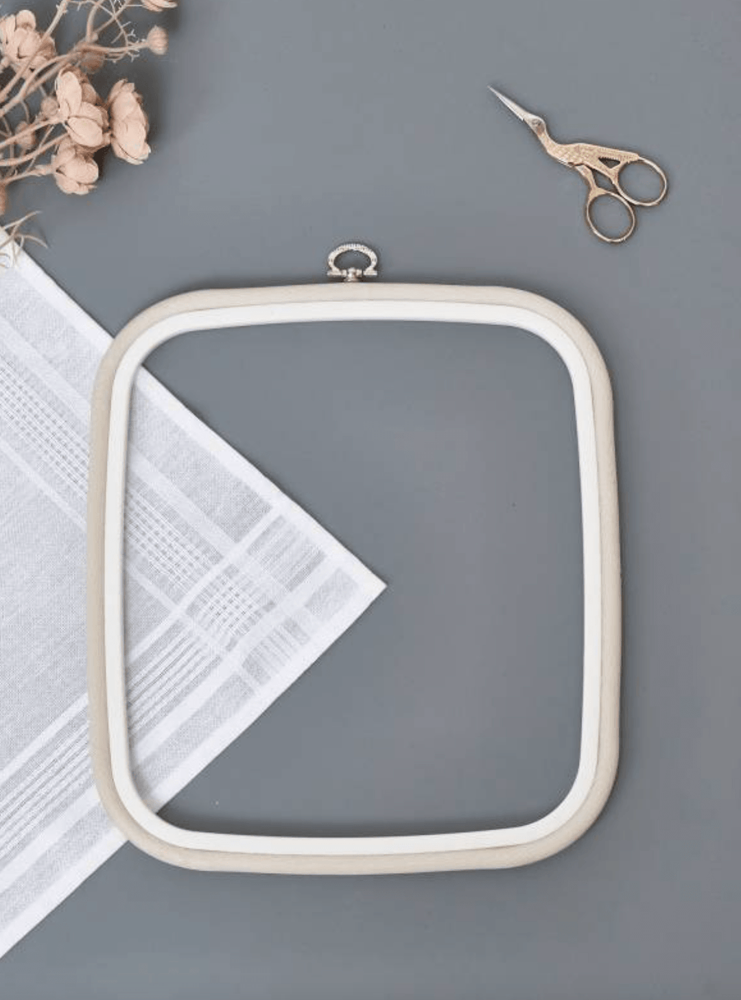 Square Flexi Hoop Nurge 230-13 White