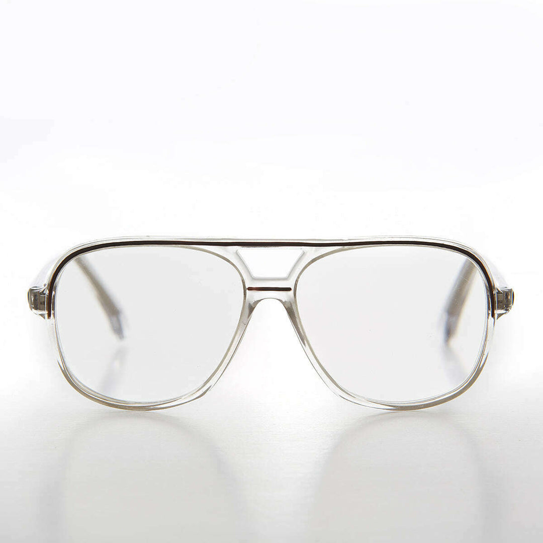 Square Retro Aviator Reading Glasses - Billy