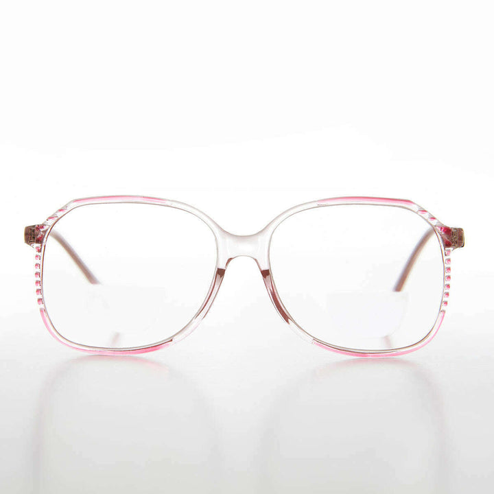 Square Retro Optical Quality Bifocal Reader - Wang