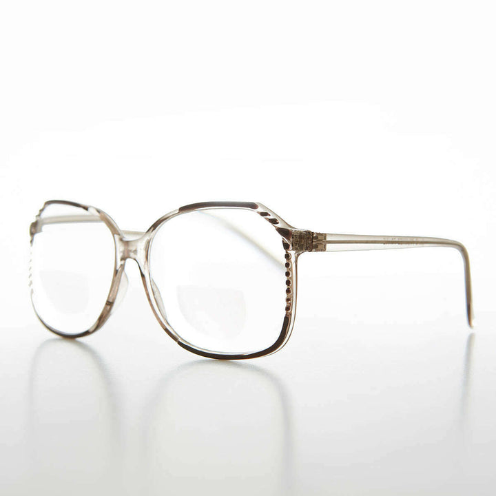 Square Retro Optical Quality Bifocal Reader - Wang