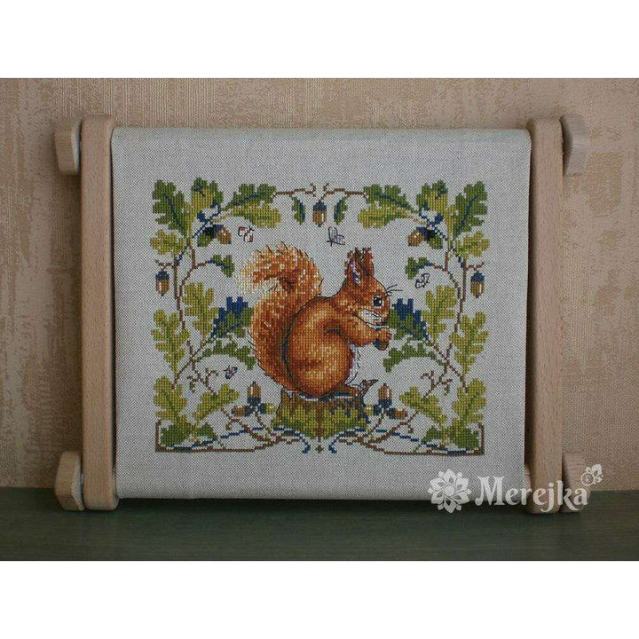 Squirrel K-146A Counted Cross-Stitch Kit