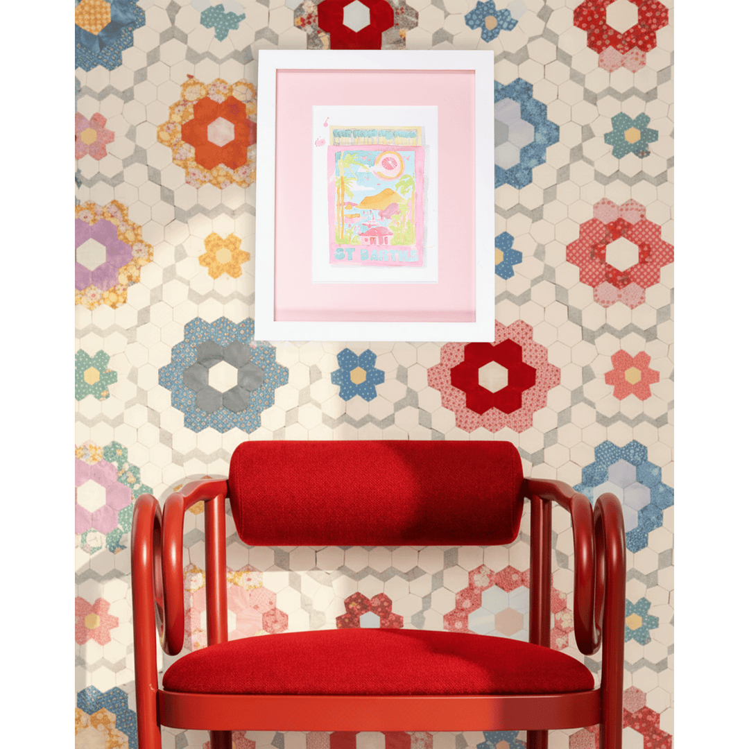 St. Barths Matchbook Art Print