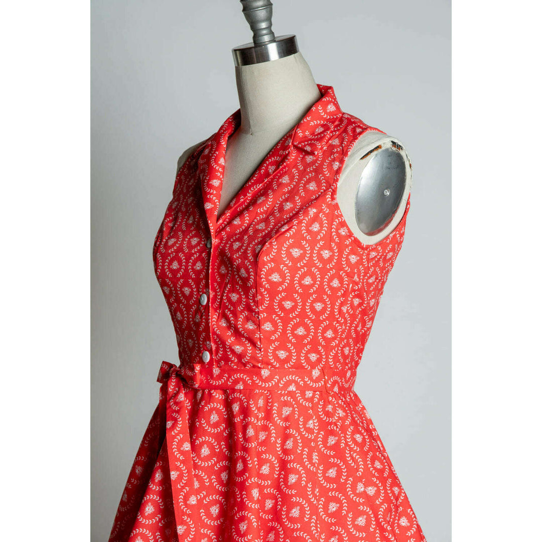 Staci Dress- Laurel & Bees, Cherry Red *sale