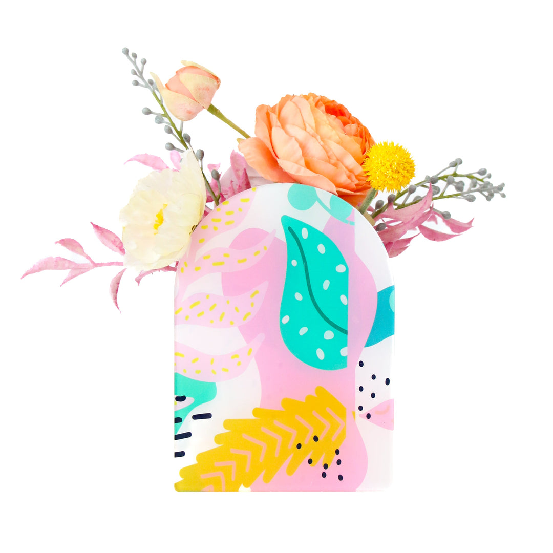 Abstract Floral Arch Standing Propagation Planter