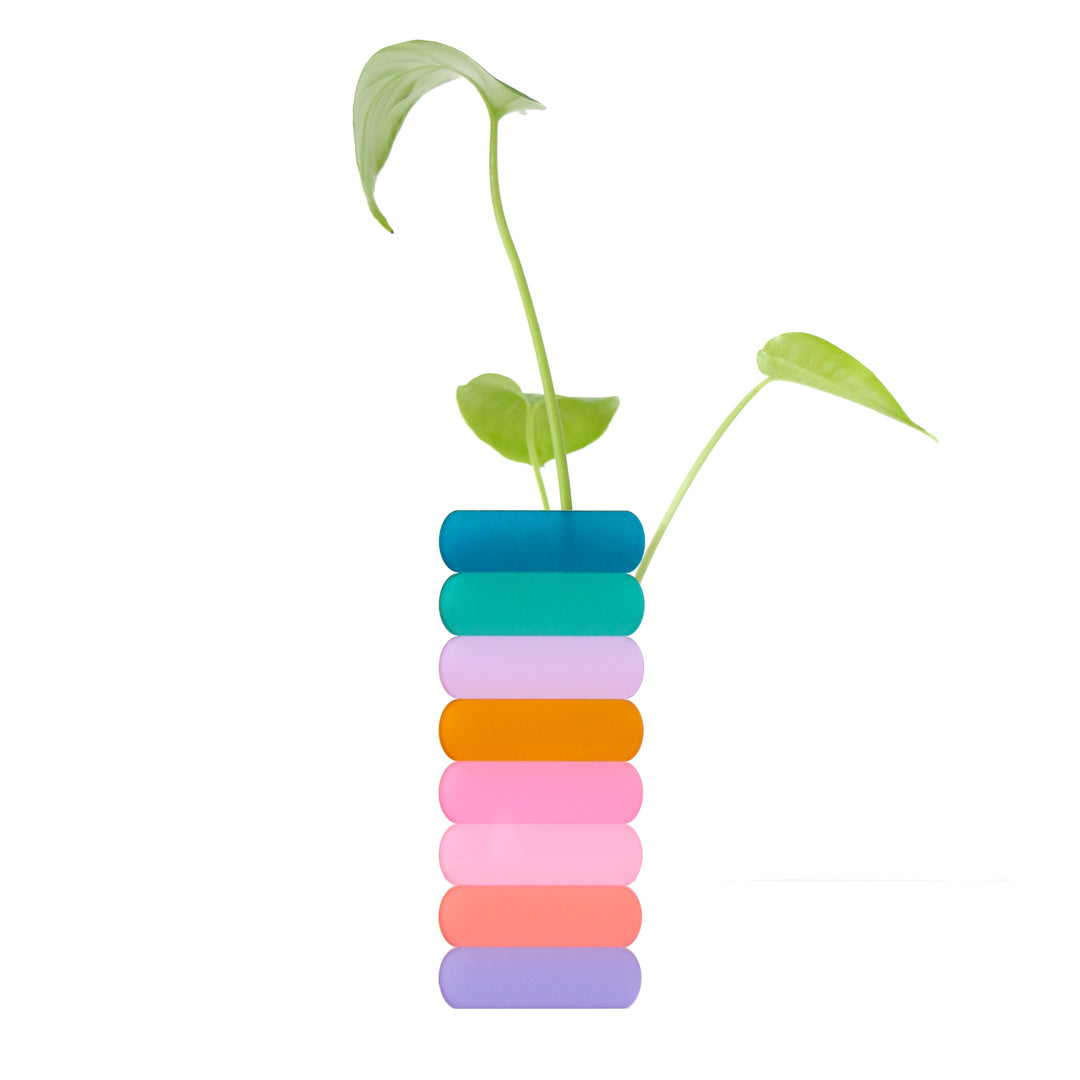 Vertical Banded Stripe Standing Propagation Planter