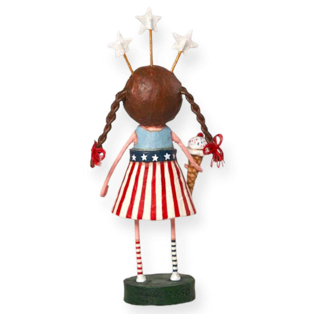 Stars, Stripes & Sprinkles Lori Mitchell Figurine – view 2