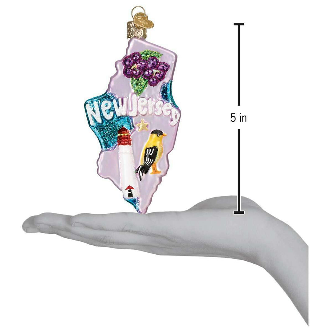 State Of New Jersey Ornament