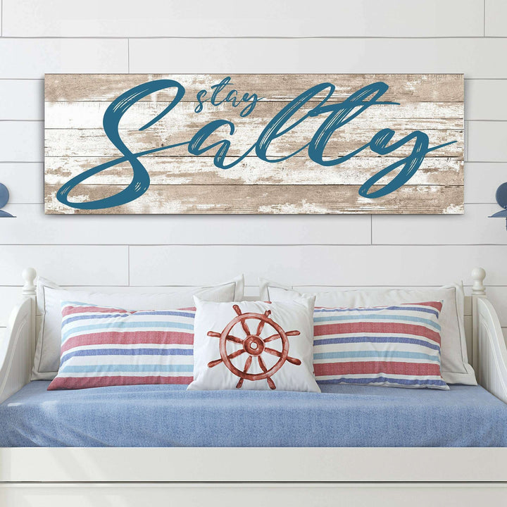 Stay Salty Coastal Sign II