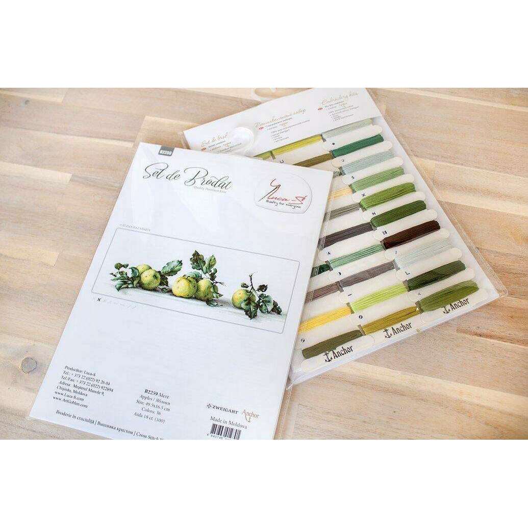 Still Life with apples B2259L Counted Cross-Stitch Kit