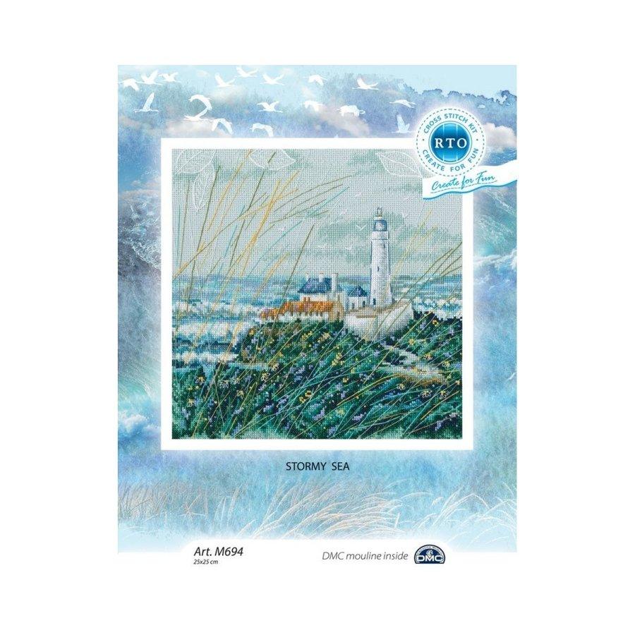 Stormy sea M694 Counted Cross Stitch Kit