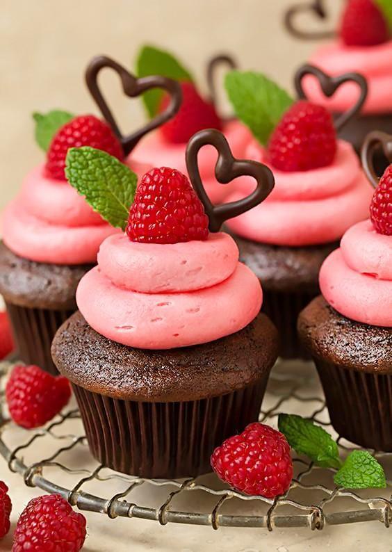 Strawberry Muffins WD2312 10.6 x 14.9 inches Wizardi Diamond Painting Kit