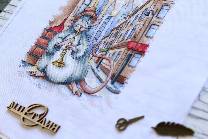 Street Jazz SNV-698 Counted Cross Stitch Kit