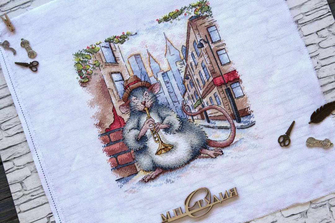 Street Jazz SNV-698 Counted Cross Stitch Kit