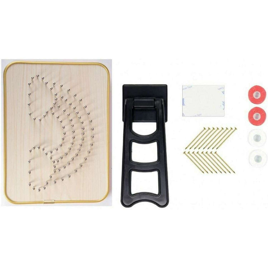 String Art DIY Kit - Air Balloon. Wizardi Craft Kit F07-M12-5-DHACE28035