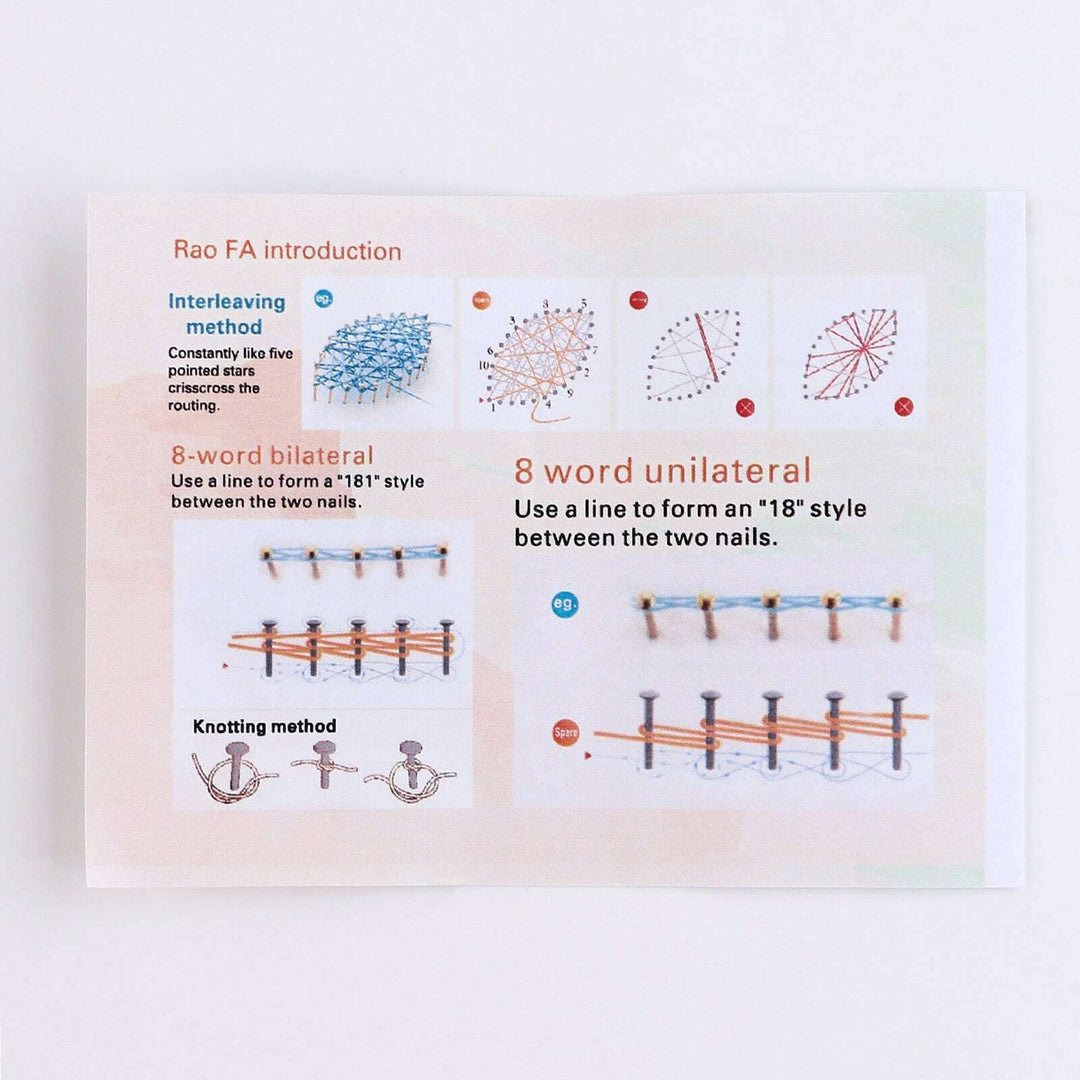 String Art DIY Kit with Stand - Butterfly. Wizardi Craft Kit F07-M12-1-DHAA28306