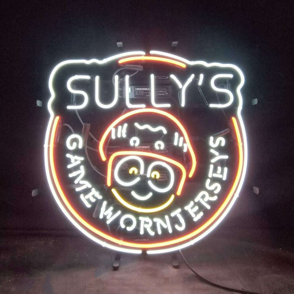 Sully's Game Worn Jerseys Neon Signs