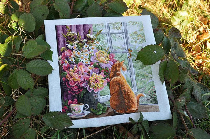 Summer Afternoon K-86 Counted Cross-Stitch Kit