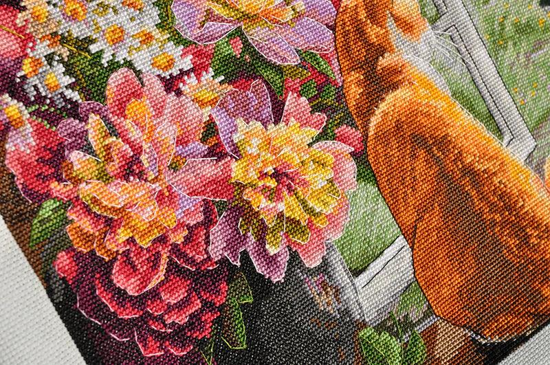 Summer Afternoon K-86 Counted Cross-Stitch Kit