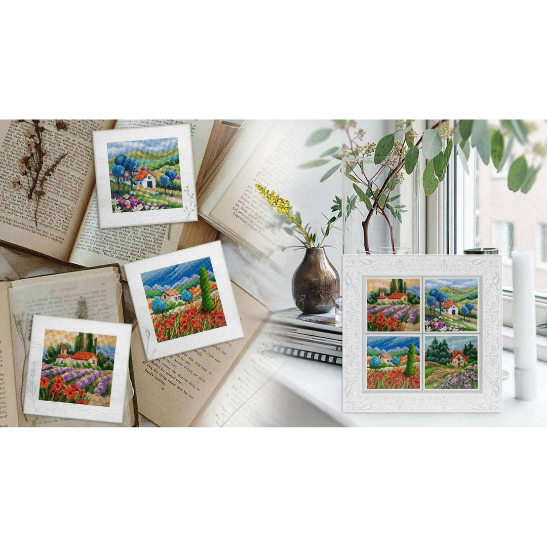 Summer colours C359 Counted Cross Stitch Kit