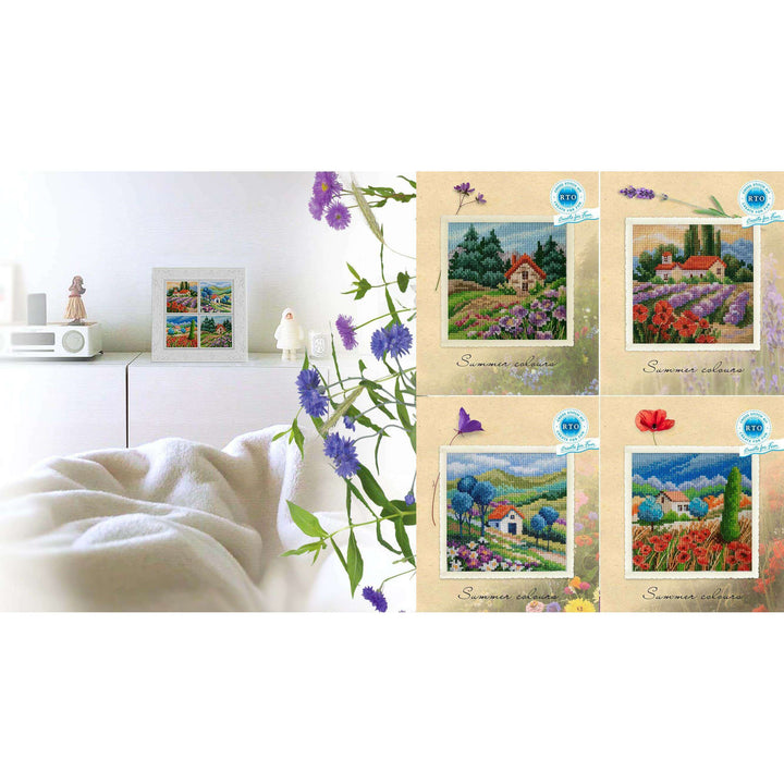 Summer colours C360 Counted Cross Stitch Kit