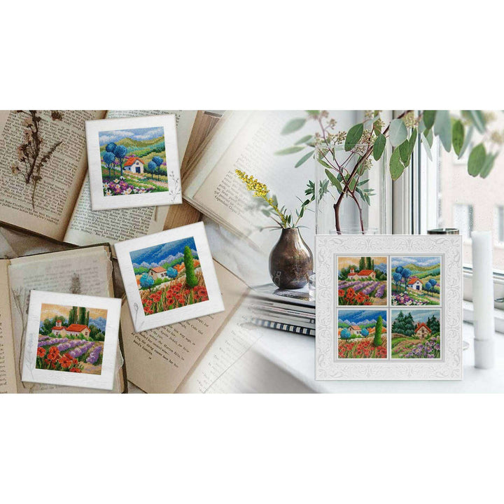 Summer colours C360 Counted Cross Stitch Kit