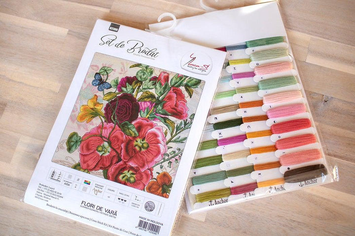 Summer flowers B2366L Counted Cross-Stitch Kit