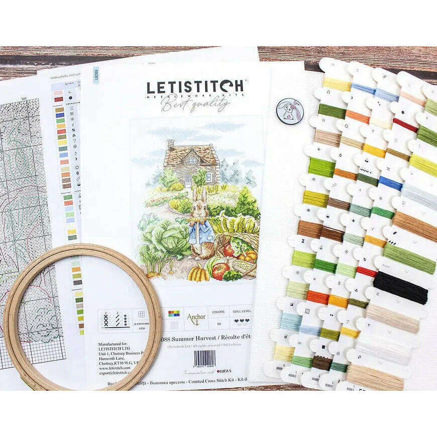 Summer Harvest L8088 Counted Cross Stitch Kit