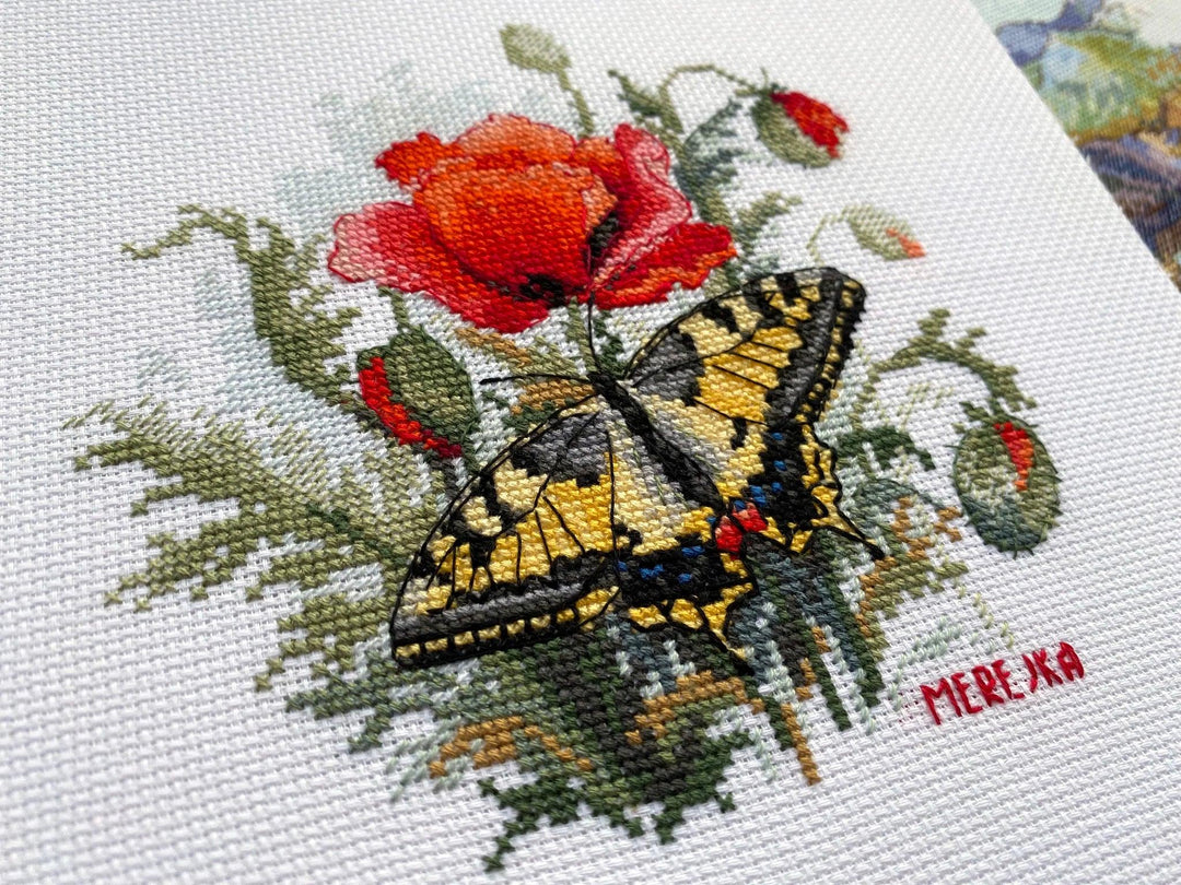 Summer Meadow K-206 Counted Cross-Stitch Kit