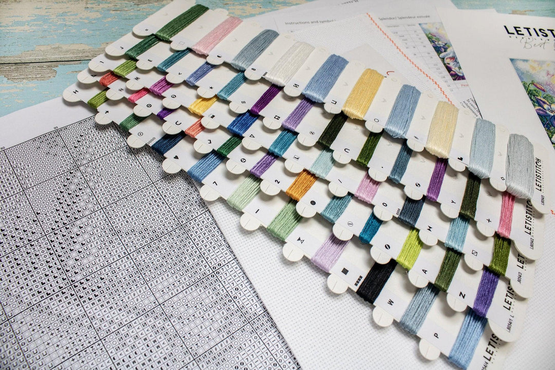 Summer Splendor L8054 Counted Cross Stitch Kit