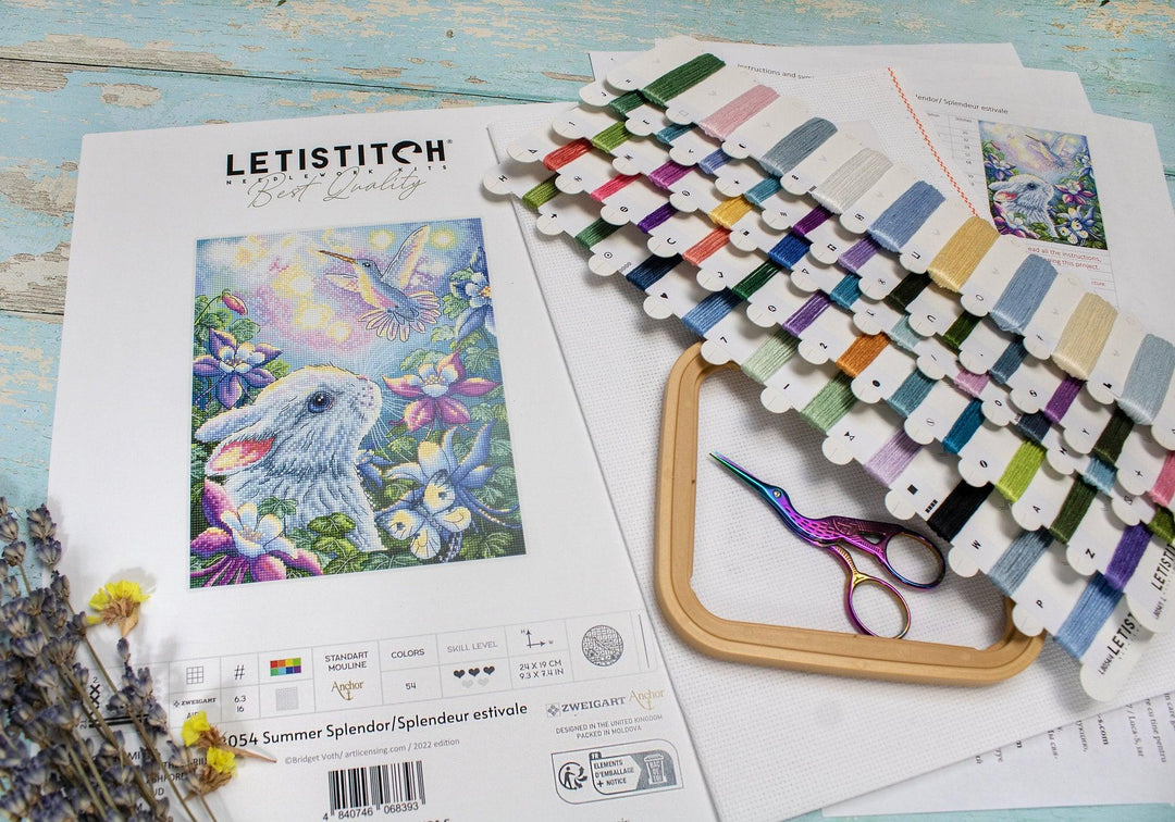 Summer Splendor L8054 Counted Cross Stitch Kit