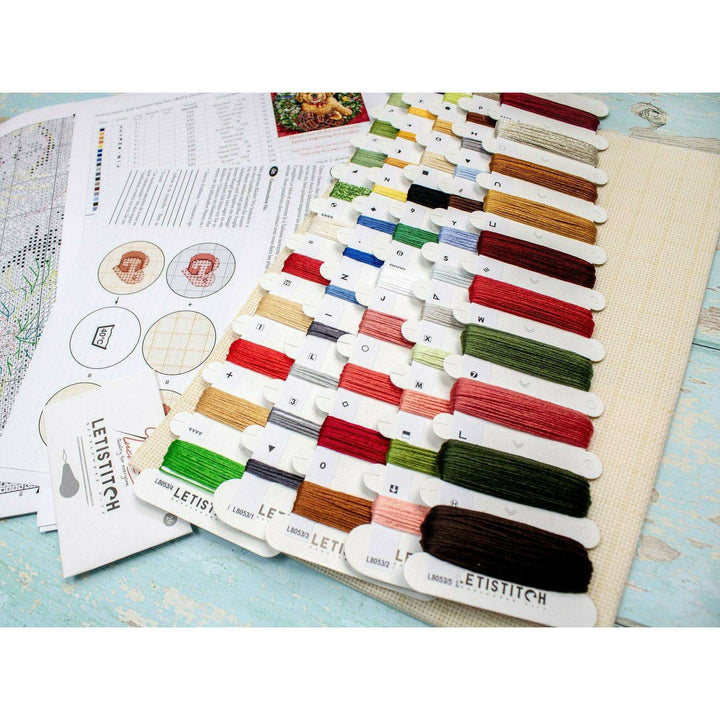 Summer Splendor L8054 Counted Cross Stitch Kit
