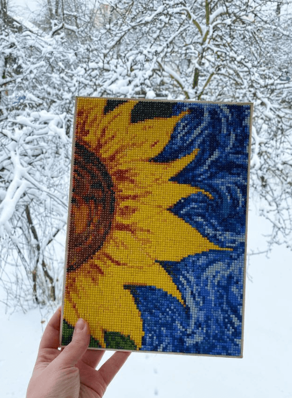 Sun Energy CS030 7.9 x 11.8 inches Crafting Spark Diamond Painting Kit