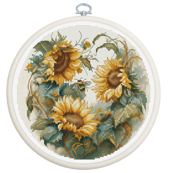 Sunflower BC202L Counted Cross-Stitch Kit
