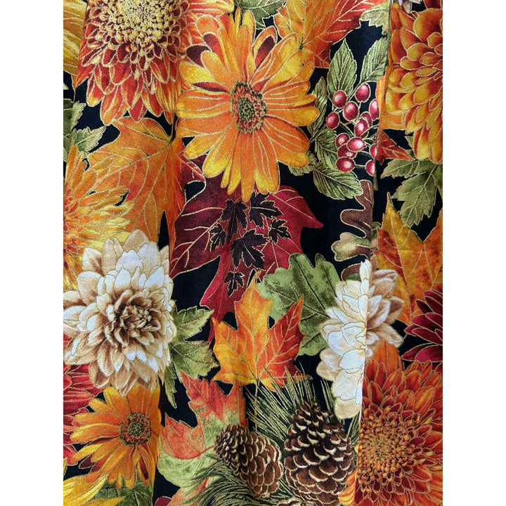 Sunflower Floral Vintage Dress - Medium only