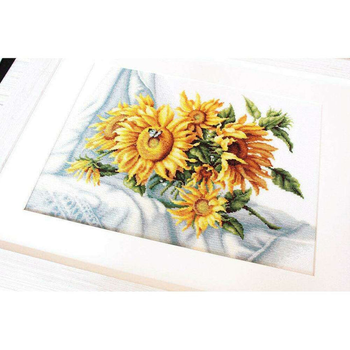 Sunflowers B2264L Counted Cross-Stitch Kit