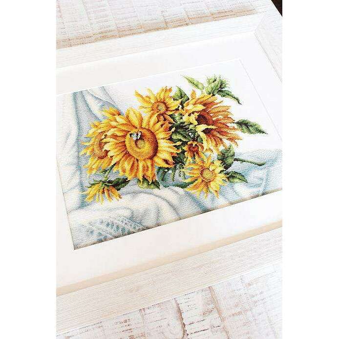 Sunflowers B2264L Counted Cross-Stitch Kit