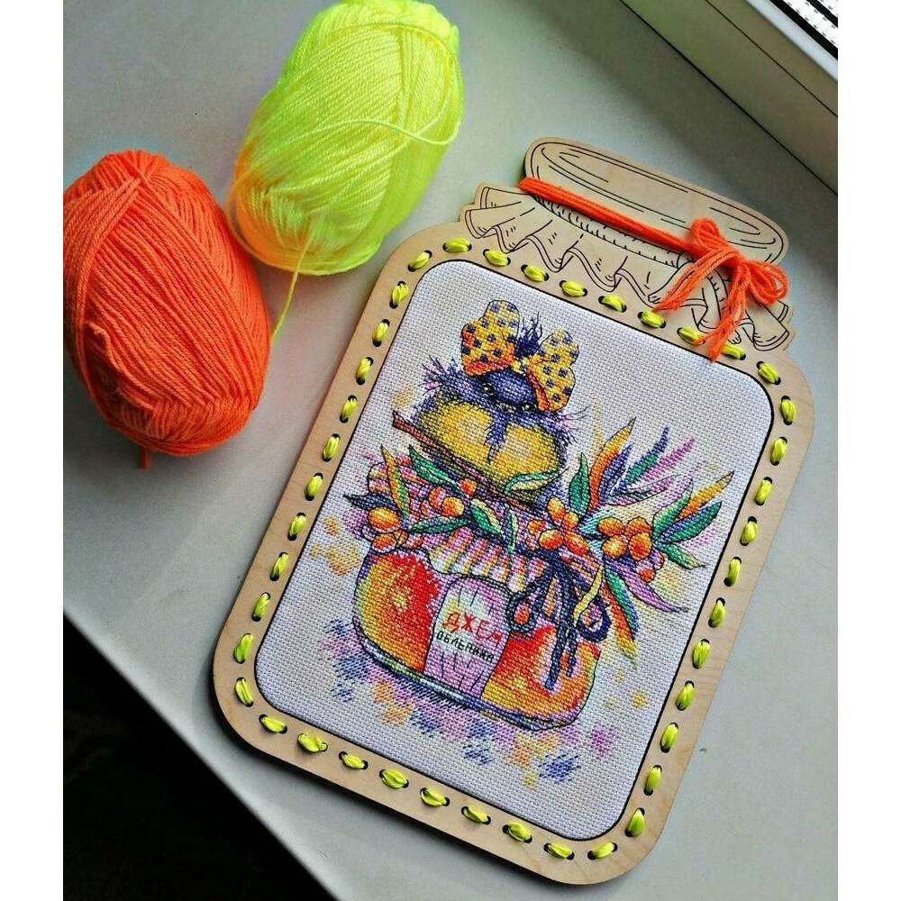 Sunny Sea-Buckthorn SM-393 Counted Cross Stitch Kit