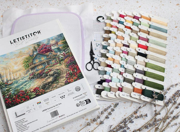 Sunrise by the Sea L8068 Counted Cross Stitch Kit