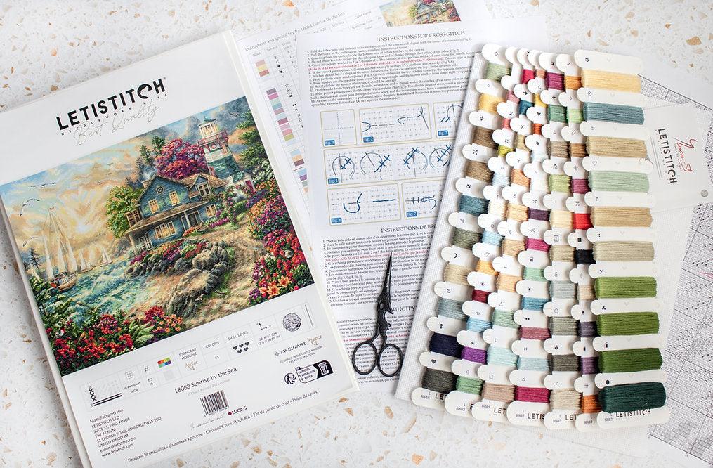 Sunrise by the Sea L8068 Counted Cross Stitch Kit