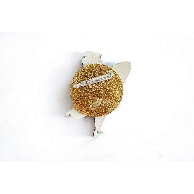 Surfer Girl Brooch by Laliblue - Quirks!