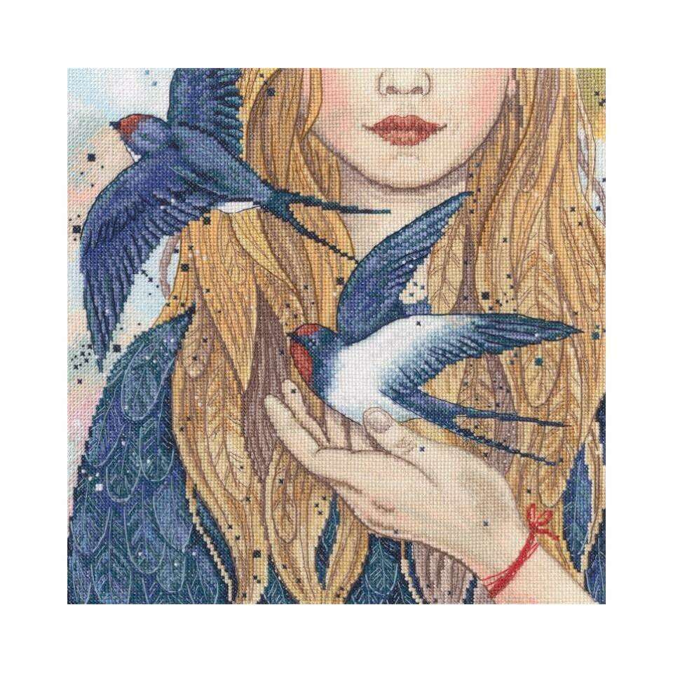 Swallows M984 Counted Cross Stitch Kit