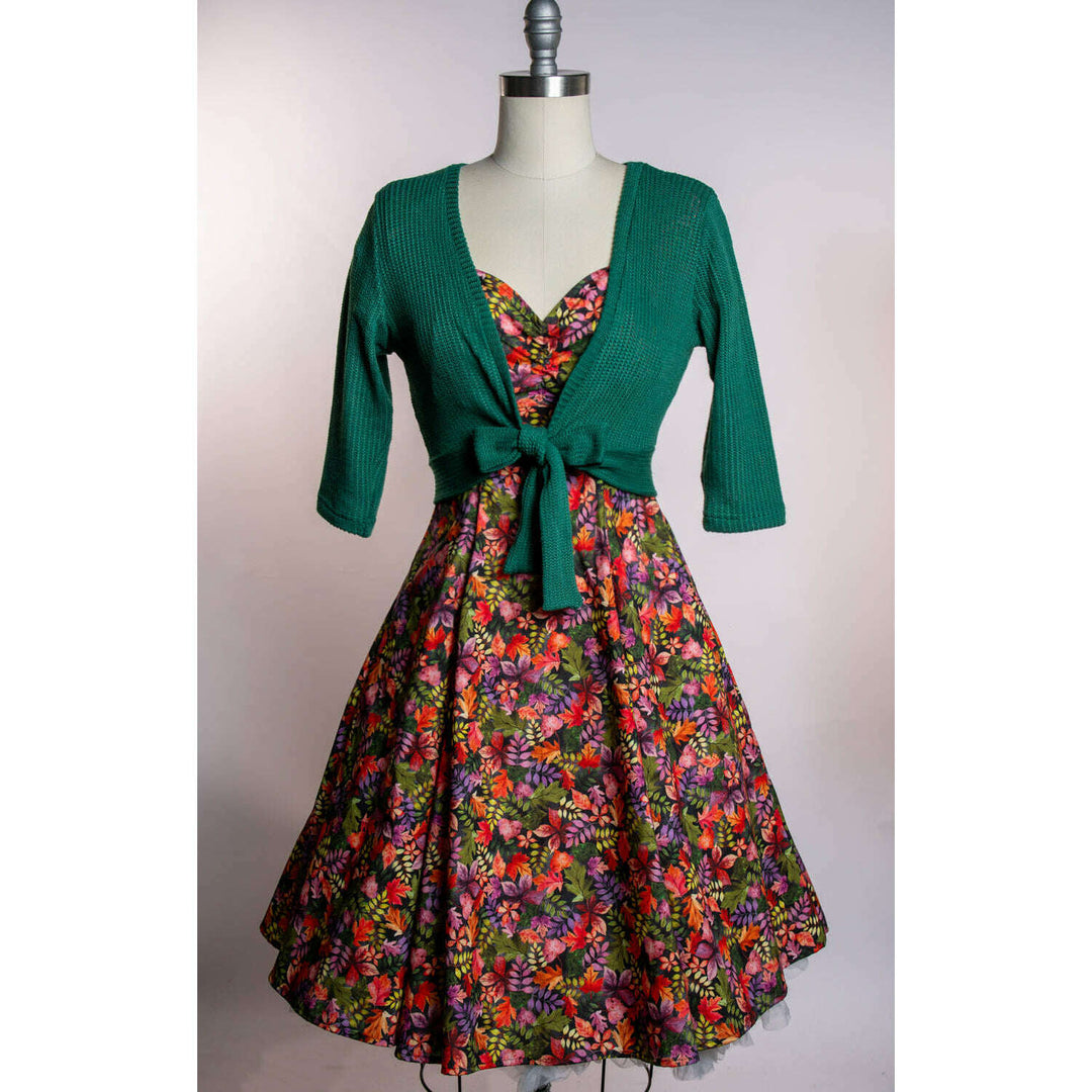 Sweet Sweater - Open Knit, Evergreen