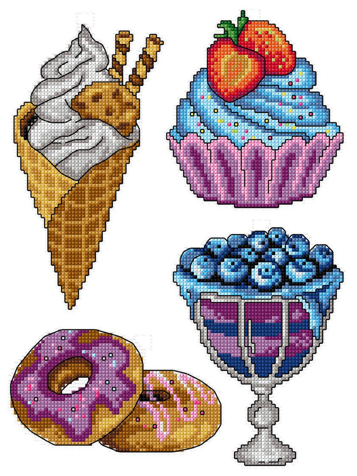 Sweets 148CS Counted Cross-Stitch Kit