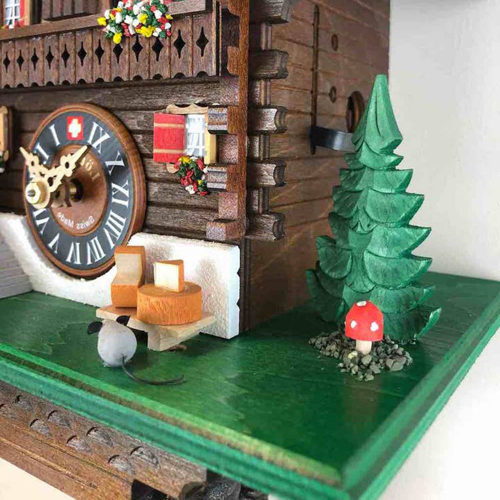 Swiss Cheese Chalet by Kit Cat Klock  1