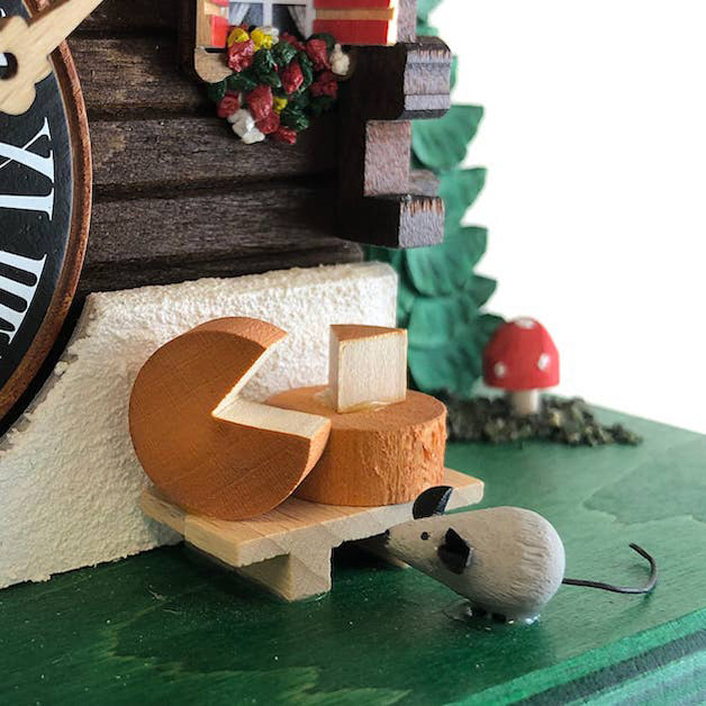 Swiss Cheese Chalet by Kit Cat Klock  2