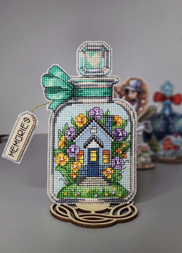 T-74C Counted cross stitch kit Crystal Art "Scent of life"