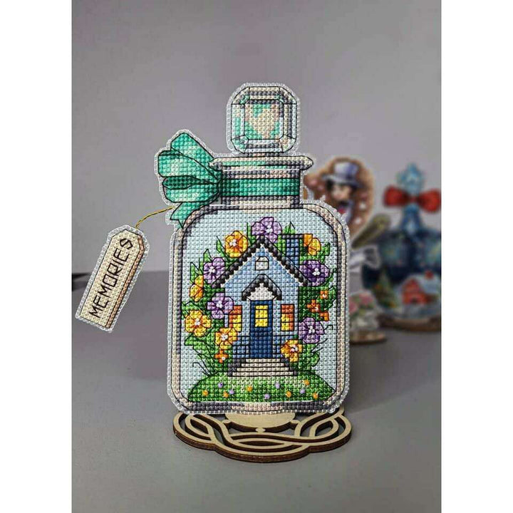T-74C Counted cross stitch kit Crystal Art "Scent of life"